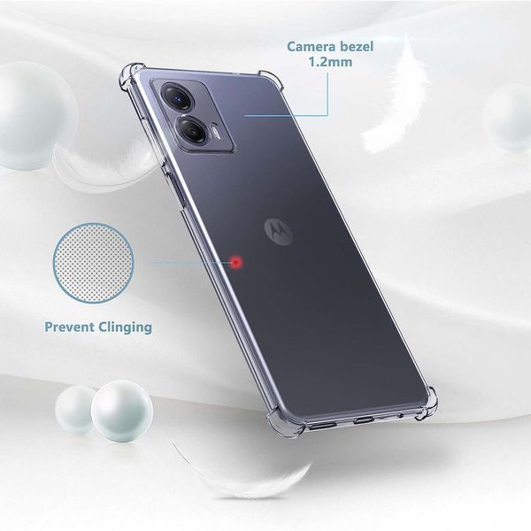 Чохол накладка WXD для Motorola G73 / прозорий 089733 фото