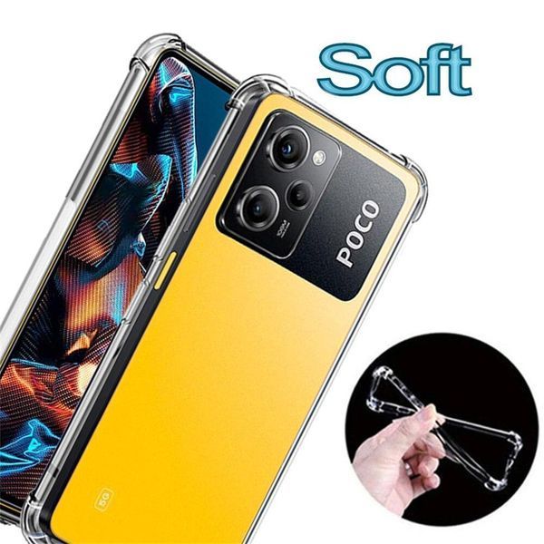 Чохол накладка WXD для Poco X5 Pro 5G / прозорий 088061 фото