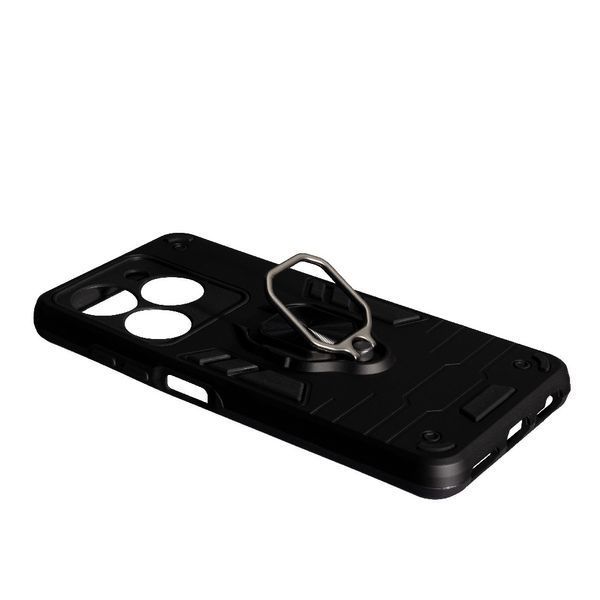 PC + TPU чохол New Transformer для Infinix Smart 8 чорний 096878 фото