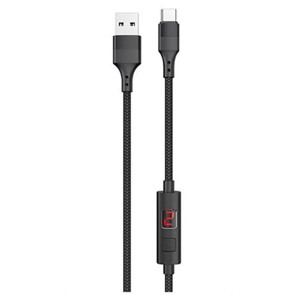 USB кабель Hoco S13 Central Control Timing Type-C Cable (1.2m) 80628 фото