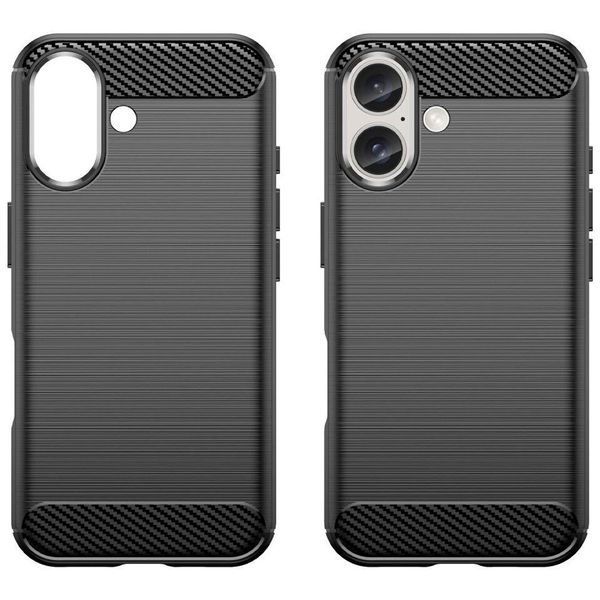 TPU чехол накладка Urban для iPhone 16 Plus / черный 098276 фото