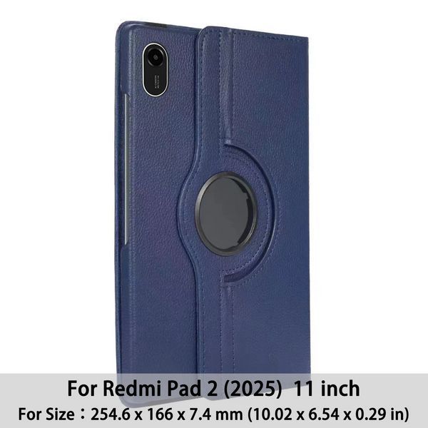 Чехол книжка 360 на Xiaomi Redmi Pad 2 (11") / синий 100302 фото