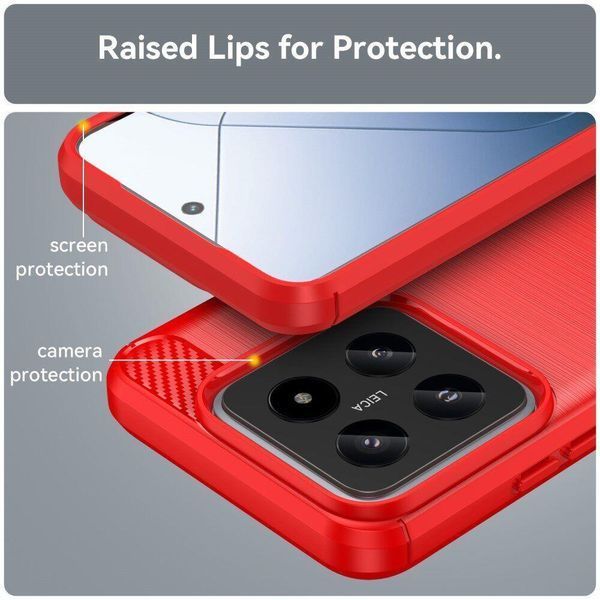 TPU чехол накладка Urban для Xiaomi 14 / синий 095501 фото