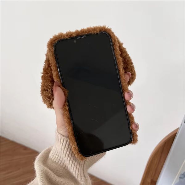 Чохол для телефону у вигляді собаки Poodle Case на iPhone 16 / коричневий 098126 фото