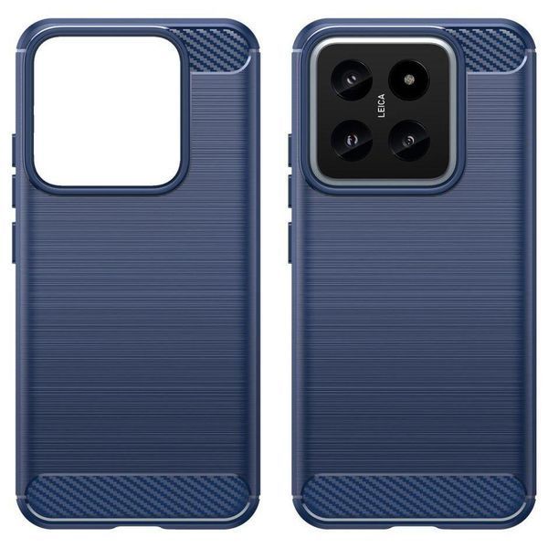 TPU чехол накладка Urban для Xiaomi 14 / синий 095501 фото