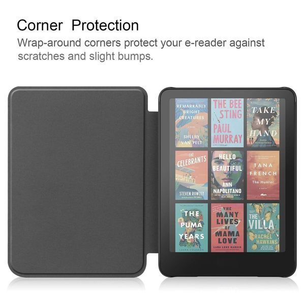 Чохол книжка Crazy Horse для Amazon Kindle Gen 12 2024 (7") / чорний 101622 фото