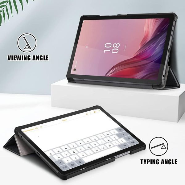 Шкіряний чохол-книжка Crazy Horse для Lenovo Tab M9 (9") / синій 090627 фото