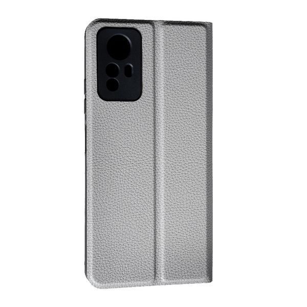 Чохол книжка Fibra case на Xiaomi Redmi Note 12S (4G) / сірий 094454 фото