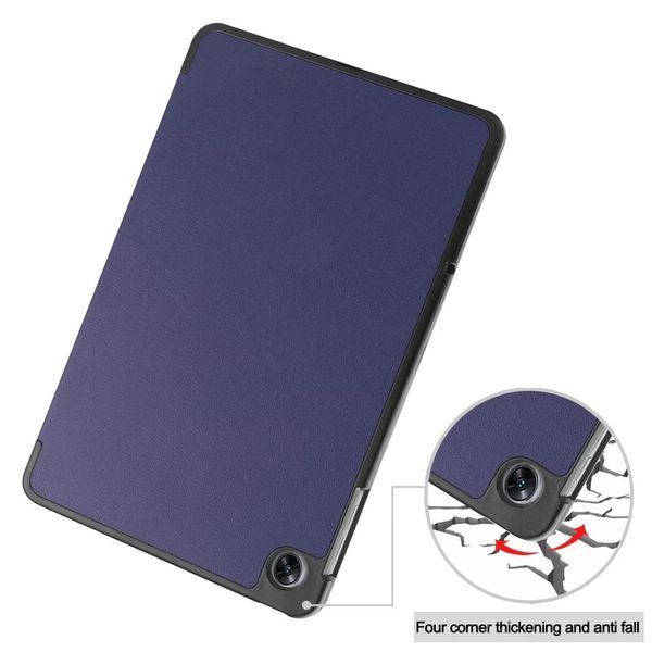 Шкіряний чохол-книжка Crazy Horse для Oppo Pad Air синій 090032 фото