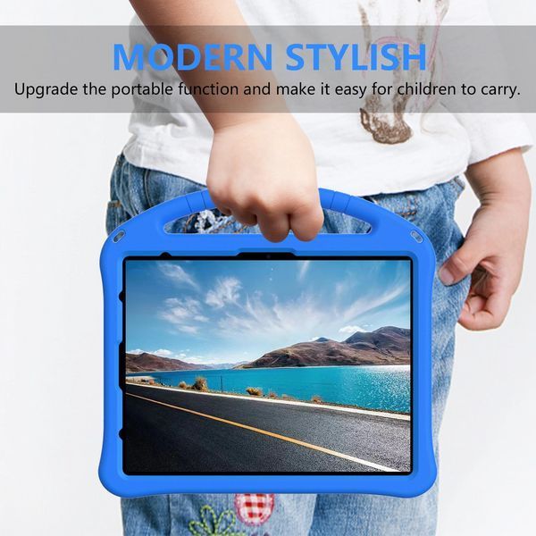 Чехол New Kids Case на Apple iPad Pro (12.9") 2022 / голубой 099143 фото