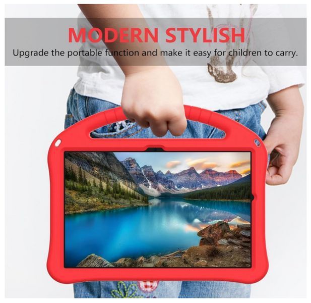 Чехол New Kids Case на Samsung Galaxy Tab A9 Plus 11" (красный) 200091 фото