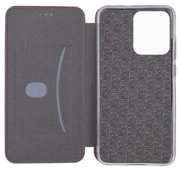 Чехол книжка Elegant book для Tecno Spark 40C / бордовый 204322 фото