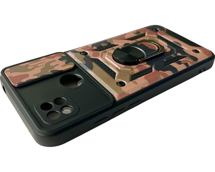 PC + TPU чохол Camo на Xiaomi Redmi 10C (на саоміреді 10ц) коричневий 086208 фото