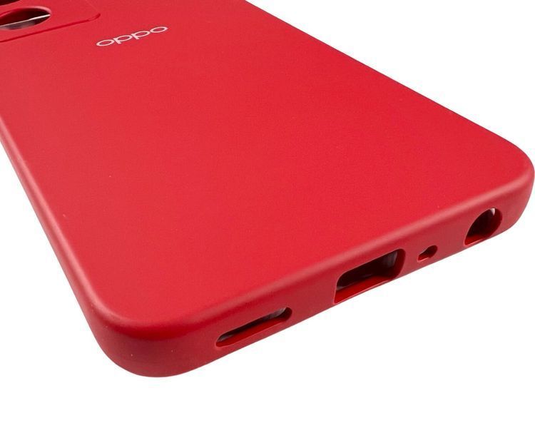 Чохол Soft touch для OPPO A77 5G червоний 90577 фото