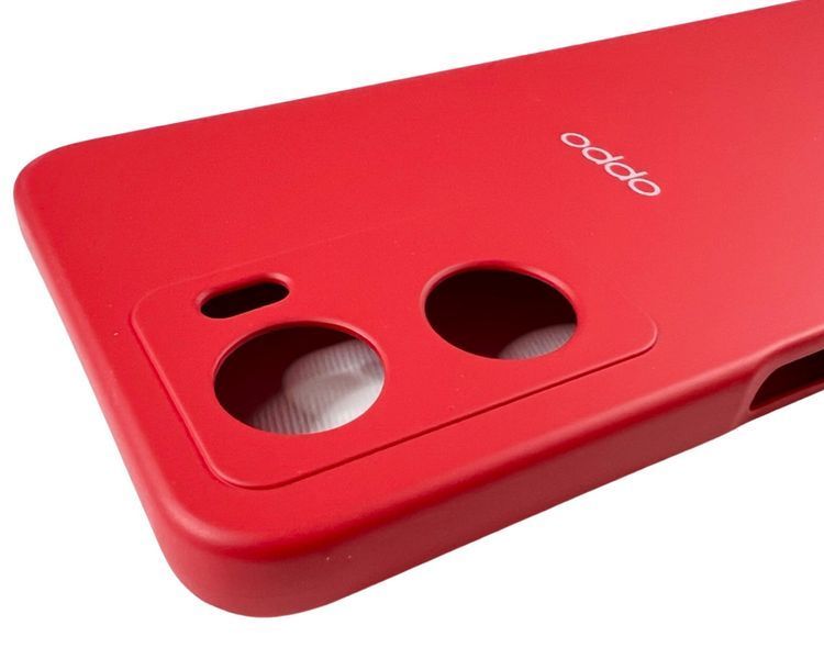 Чохол Soft touch для OPPO A77 5G червоний 90577 фото
