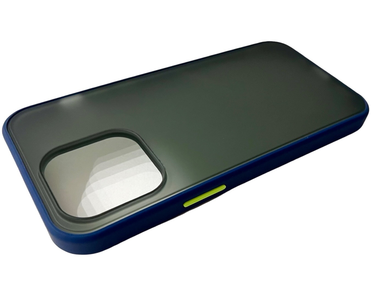 TPU чохол Matte Color Case (TPU) на iPhone 14 Pro Max (на айфон 14 про макс) чорний 086258 фото