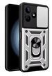 PC + TPU чохол Camshield Armor для Realme Note 50 / сріблястий