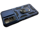 PC + TPU чехол Camshield armor на Xiaomi Redmi Note 11 (на редми ноут 11) синий 086159 фото 3