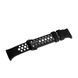 Ремінець браслет Perforation на Xiaomi Mi Smart Band 7 Pro Black and Grey 91032 фото 1
