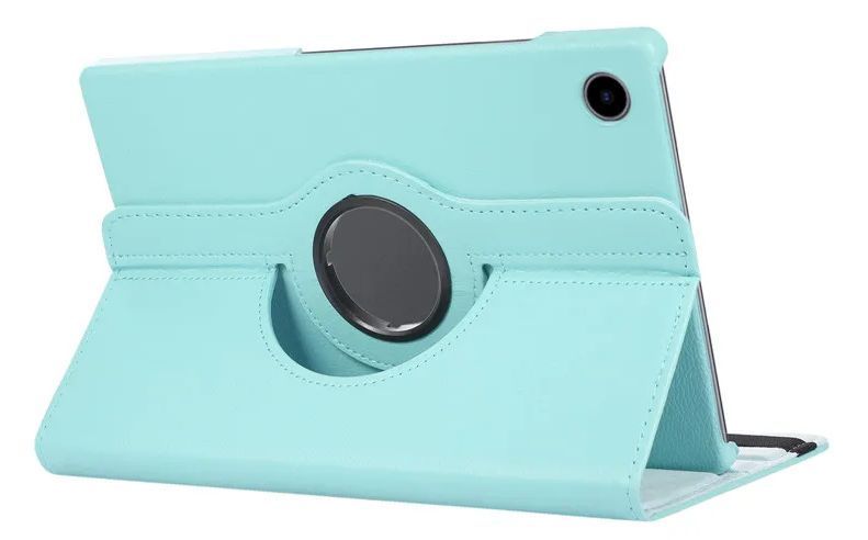 Шкіряний чохол книжка 360 для Samsung Galaxy Tab A11 (8.7") / блакитний 203951 фото