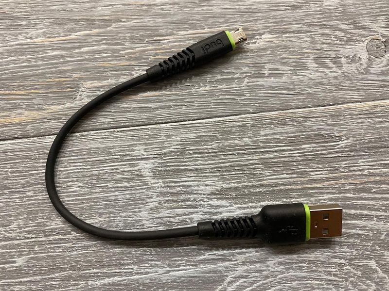 Кабель Budi на Micro-usb (20 см) 81568 фото