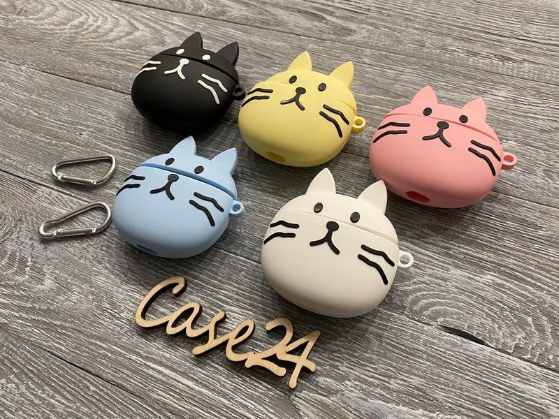 Чохол Pretty Cats на Airpods рожевий 080932 фото