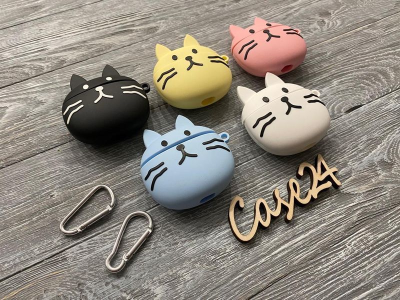 Чохол Pretty Cats на Airpods рожевий 080932 фото