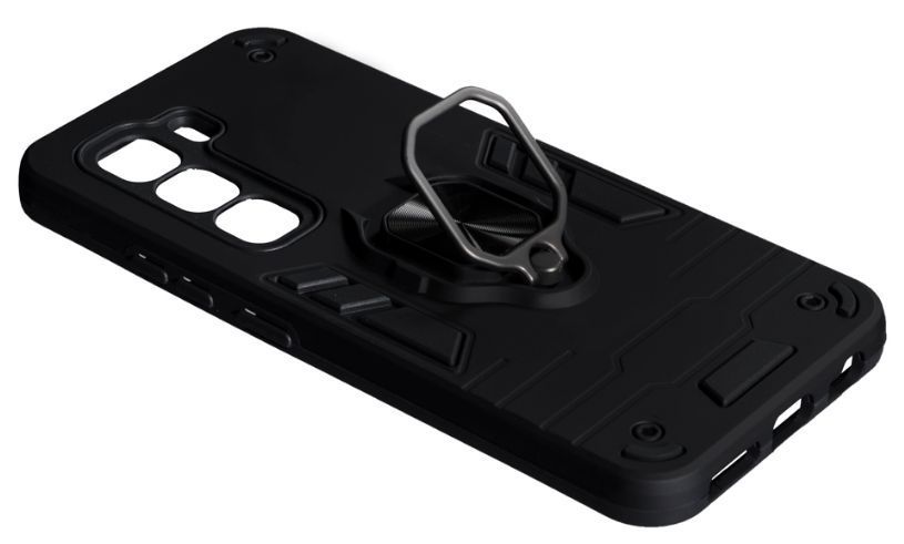 PC + TPU чохол New Transformer для Infinix Hot 50 Pro (X6881) / чорний 202861 фото
