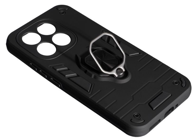 PC + TPU чохол New Transformer для Xiaomi 15T / чорний 204149 фото