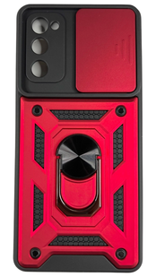 PC + TPU чехол Camshield armor для Samsung Galaxy S20 FE / красный 084924 фото