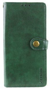 Кожаный чехол книжка Galant Book для Motorola G05 / зеленый 202674 фото