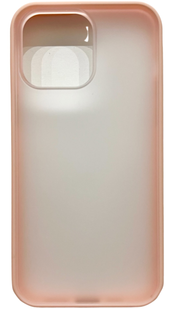 TPU чохол Matte Color Case (TPU) на iPhone 14 Pro Max (на айфон 14 про макс) рожевий 086259 фото