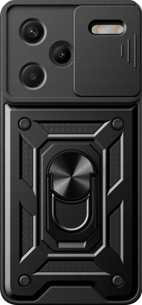 PC + TPU чехол Camshield armor для Xiaomi Redmi Note 13 Pro Plus (5G) / черный 096560 фото