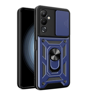 PC + TPU чехол Camshield armor для Tecno POVA Neo 2 / синий 089279 фото