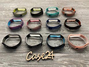 Ремешок на Xiaomi Mi Band 5 \ 6 (12 видов) 81546 фото