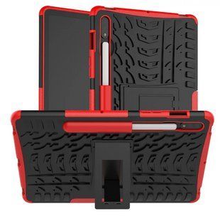 PC + TPU чохол Armor на планшет Samsung Galaxy Tab S10 Plus (12.4") / червоний 201342 фото