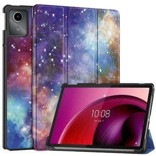 Чехол книжка Crazy Horse на планшет Lenovo Tab K11 2024 (11") / космос 200913 фото