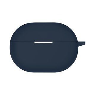 Силиконовый чехол с карабином для Huawei FreeBuds Pro 2 синий 90678 фото