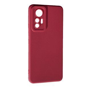 TPU чехол Smitt накладка бампер для Xiaomi 12 Lite (сяоми 12 лайт) бордовый 086762 фото