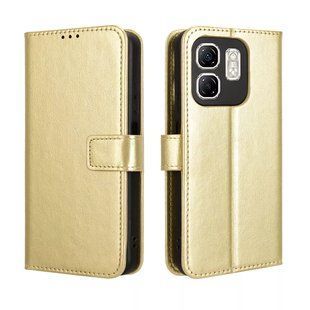 Чехол книжка Book case для Infinix Hot 50i / золотистый 097891 фото