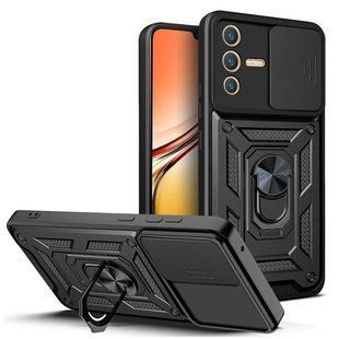 PC + TPU чехол Camshield armor для Vivo V23 (5G) / черный 89481 фото
