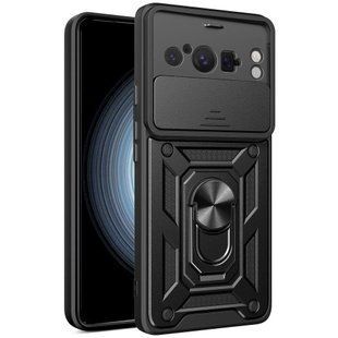 PC + TPU чохол Camshield armor для Google Pixel 8 Pro / чорний 094597 фото