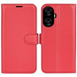 Чохол книжка Lichee для Realme C55 червоний 089832 фото