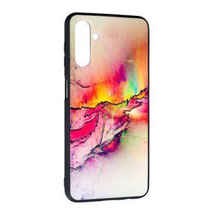 TPU чехол Marble Ultraviolet для Samsung Galaxy A04S Red 088629 фото