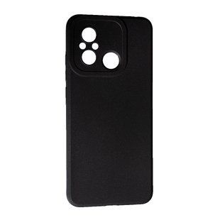 TPU чохол Case Smitt накладка бампер для Poco C55 чорний 088230 фото
