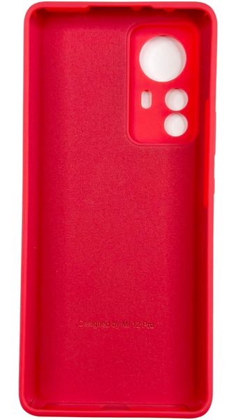 Чехол Soft touch для Xiaomi 12 Pro / красный 088280 фото