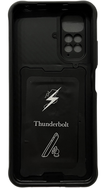 PC + TPU чохол Camshield armor на Xiaomi Redmi Note 11 (наредмі ноут 11) чорний 086160 фото