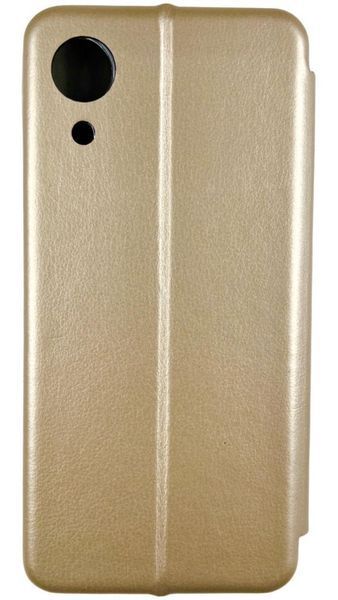 Чехол книжка Elegant book для Samsung Galaxy A03 Core / золотистый 087859 фото