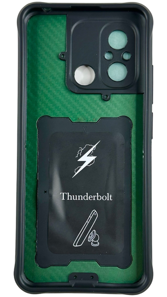 PC + TPU чехол Camshield armor на Xiaomi Redmi 12C / зеленый 088829 фото