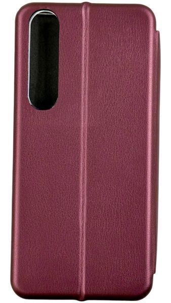 Чохол книжка Elegant book для Sony Xperia 1 IV / бордовий 91940 фото